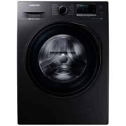 Samsung WW90J6410CX Freestanding Washing Machine, 9kg Load, A+++ Energy Rating, 1400rpm Spin, Graphite
